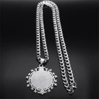 Archangel Amulet Pendant Necklace — Stainless Steel