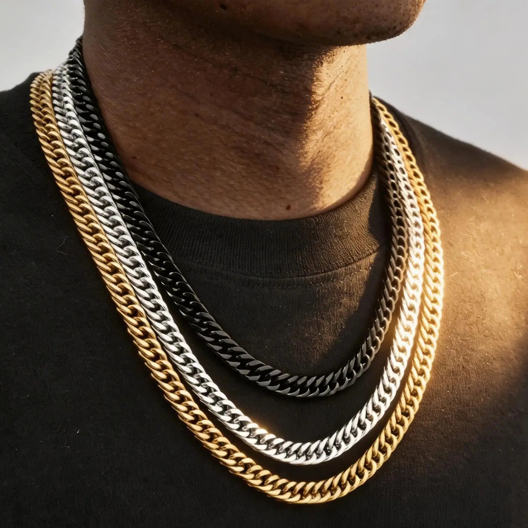 Miami Cuban Chain Necklace — Silver