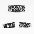 Egypt Pharaoh Eye Ring — Stainless Steel
