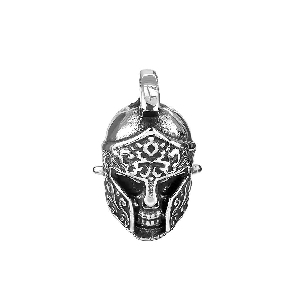 Gothic Skull Pendant Necklace — Stainless Steel