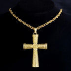Fashion 18K Golden Plated Hip Hop Rock Necklace Stainless Steel US Dollar Money Sign Pendant Necklace Mens Women Jewellery Gift