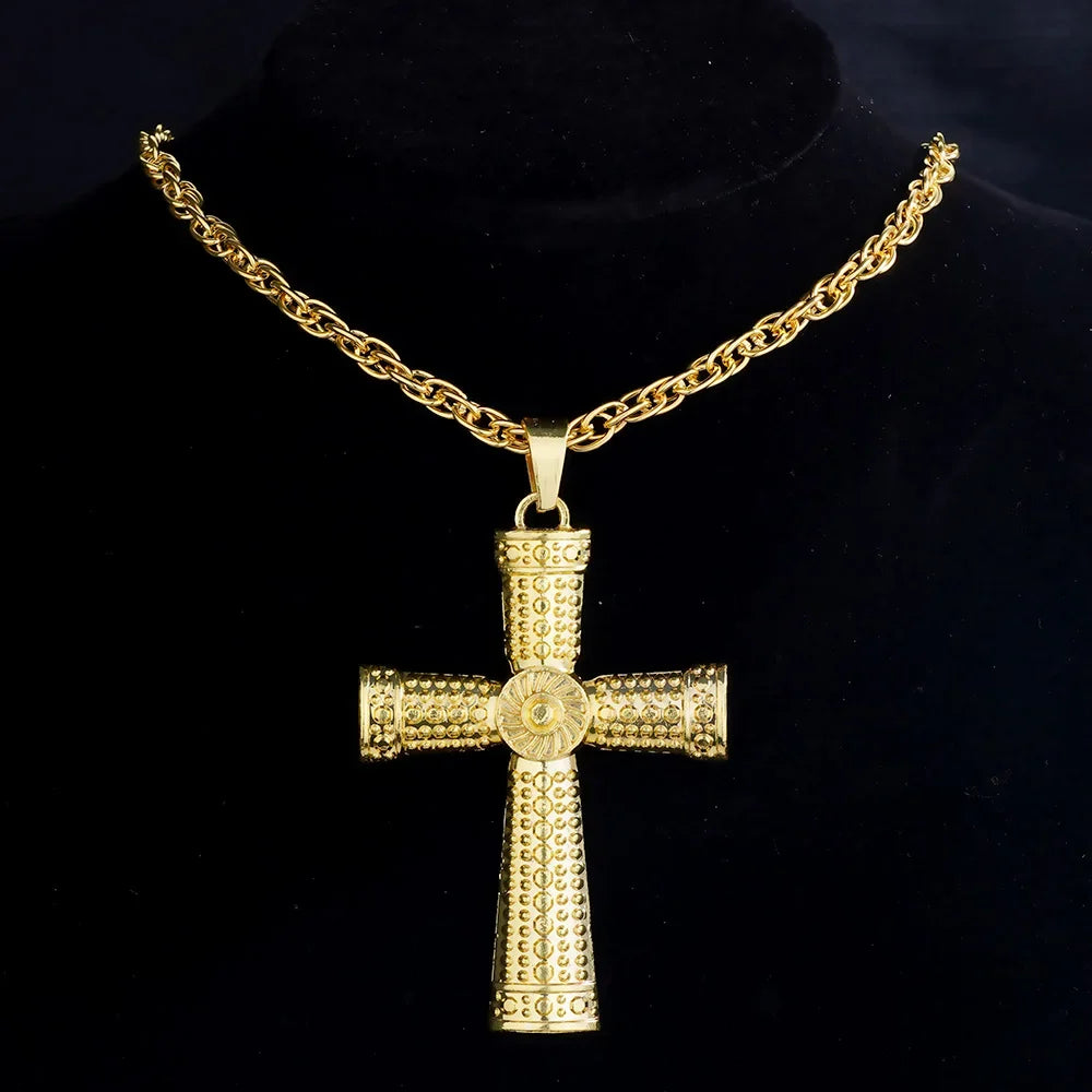 Fashion 18K Golden Plated Hip Hop Rock Necklace Stainless Steel US Dollar Money Sign Pendant Necklace Mens Women Jewellery Gift
