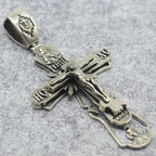Orthodox Cross Stainless Steel Pendant Necklace