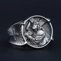 Cross Jesus Ring — 925 Silver