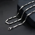Fashion High-end New Titanium Steel Necklace Melon Chain Stainless Steel Chain Men And Women Fashion Necklace Gift Hot Sale