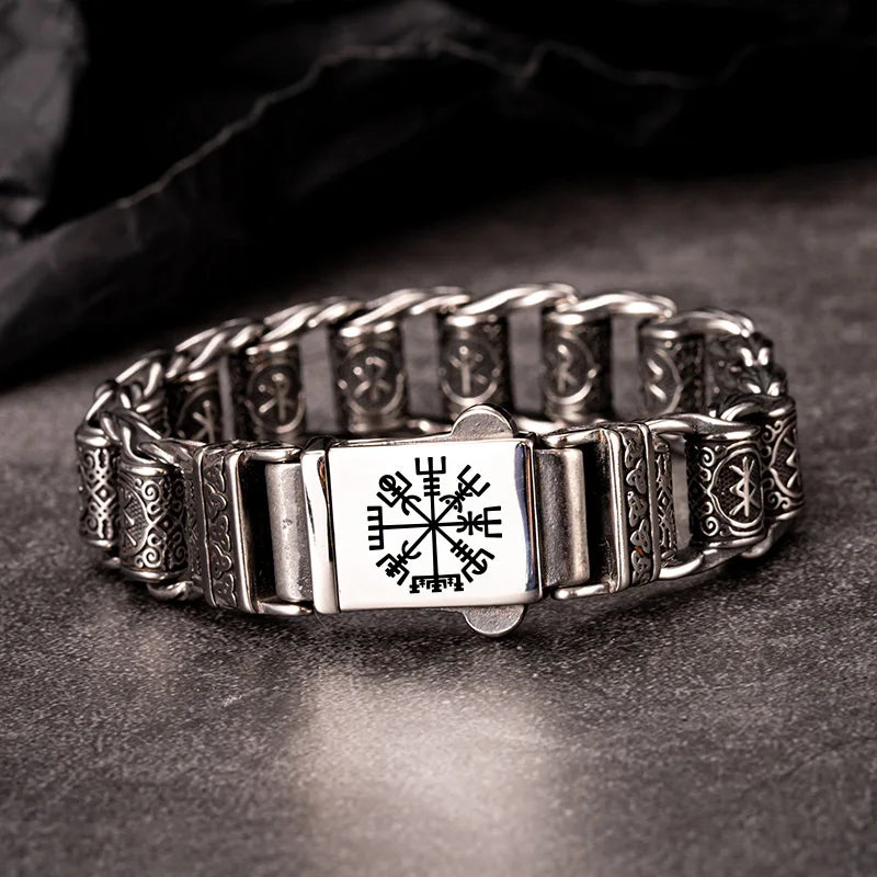 High Quality Viking Bracelet for Men Stainless Steel Hammer Fashion Jewelry
