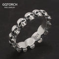 Skull Ring — 925 Silver Punk Couple