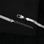 Stainless Steel Snake Bracelet Blade Chain