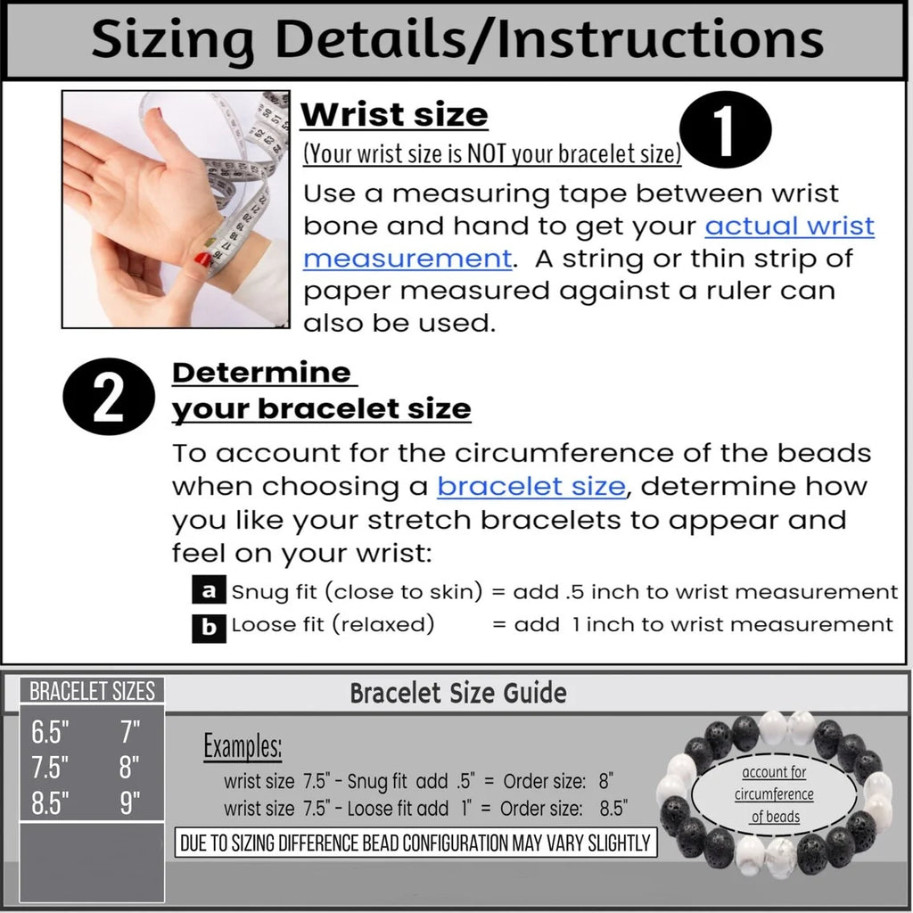 Skull Bead Elastic Bracelet — Stainless Steel