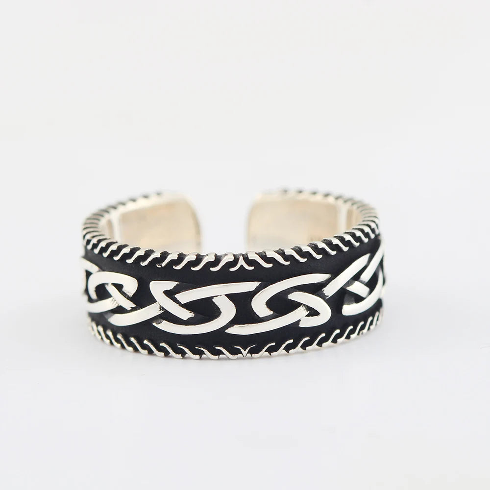 Viking Totem Ring — 925 Silver
