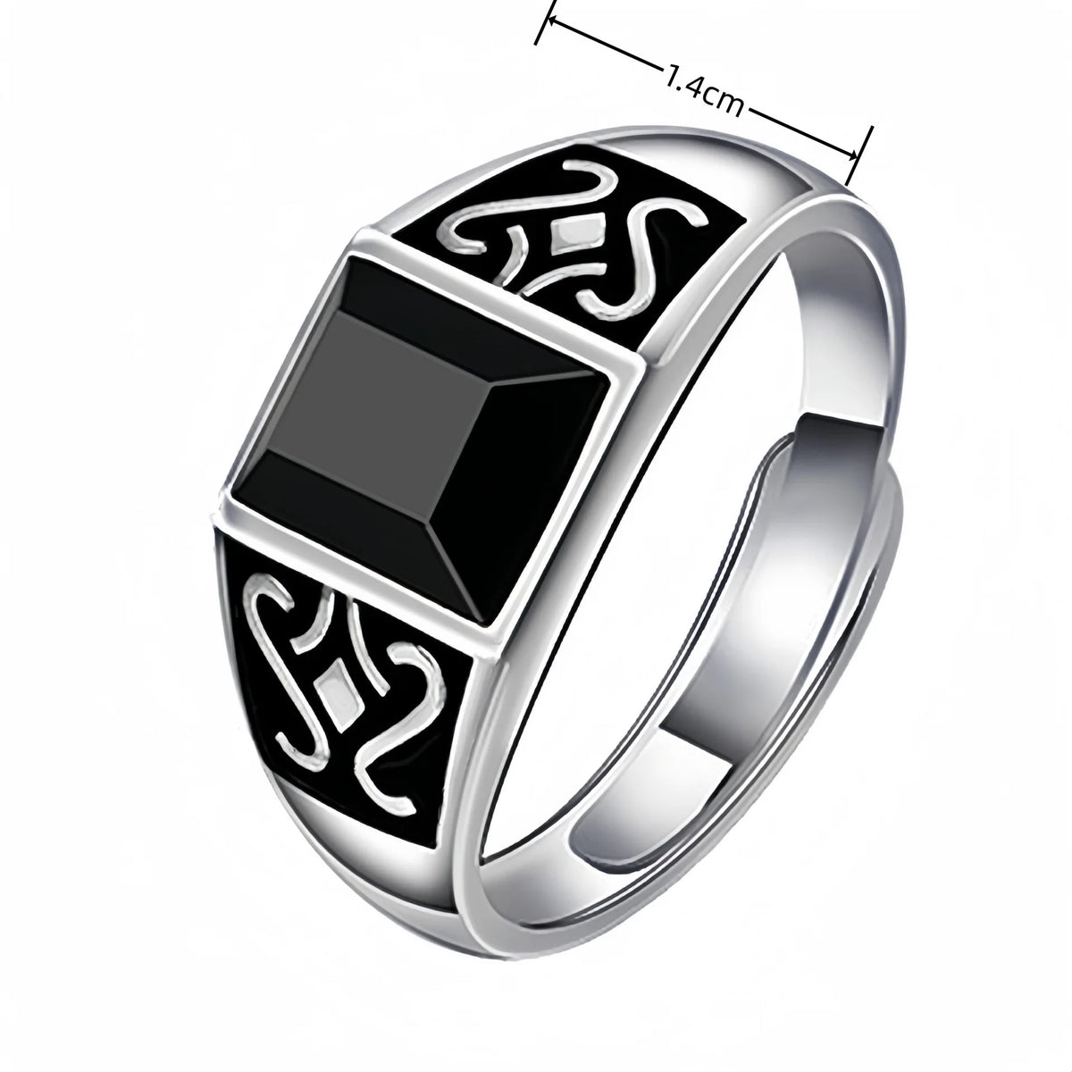 New 925 Silver Vintage Men Ring Classics for Man Women Sterling-Silver Wedding Simple Jewelry Engagement Gift Fashion