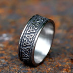 2025 NEW Men's 316L Stainlesssteel Rings Retro Odin Celtic Knot Ring Amulet Fashion Jewelry Gift Free Shipping