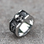 Vintage Skull Ring — Stainless Steel