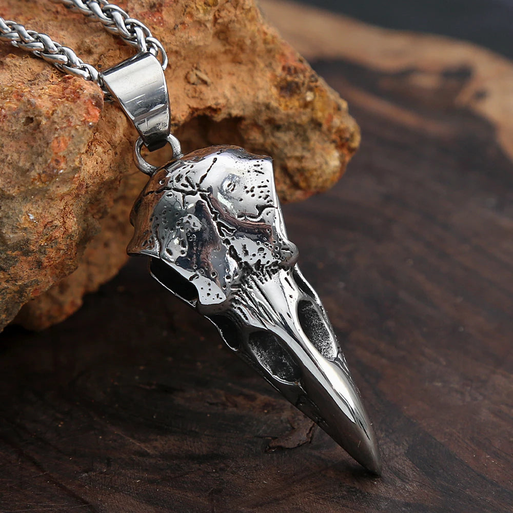 Odin Viking Stainless Steel Pendant Necklace