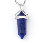 Amethyst Crystal Pendant Necklace
