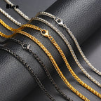 BTEN Never Fade Stainless Steel Men Necklace Chain High Quality Link Chain Necklaces Wholesale