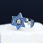 Star of David Ring — 925 Silver
