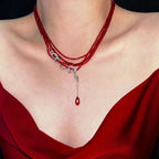 Iced Out Snake Pendant Necklace