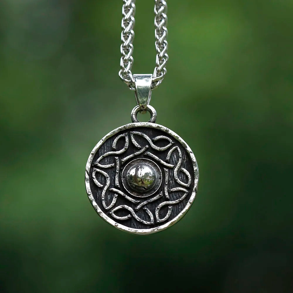 Viking Vegvisir Stainless Steel Pendant Necklace