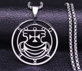 Sigil de Lucifer Agares Necklace — Stainless