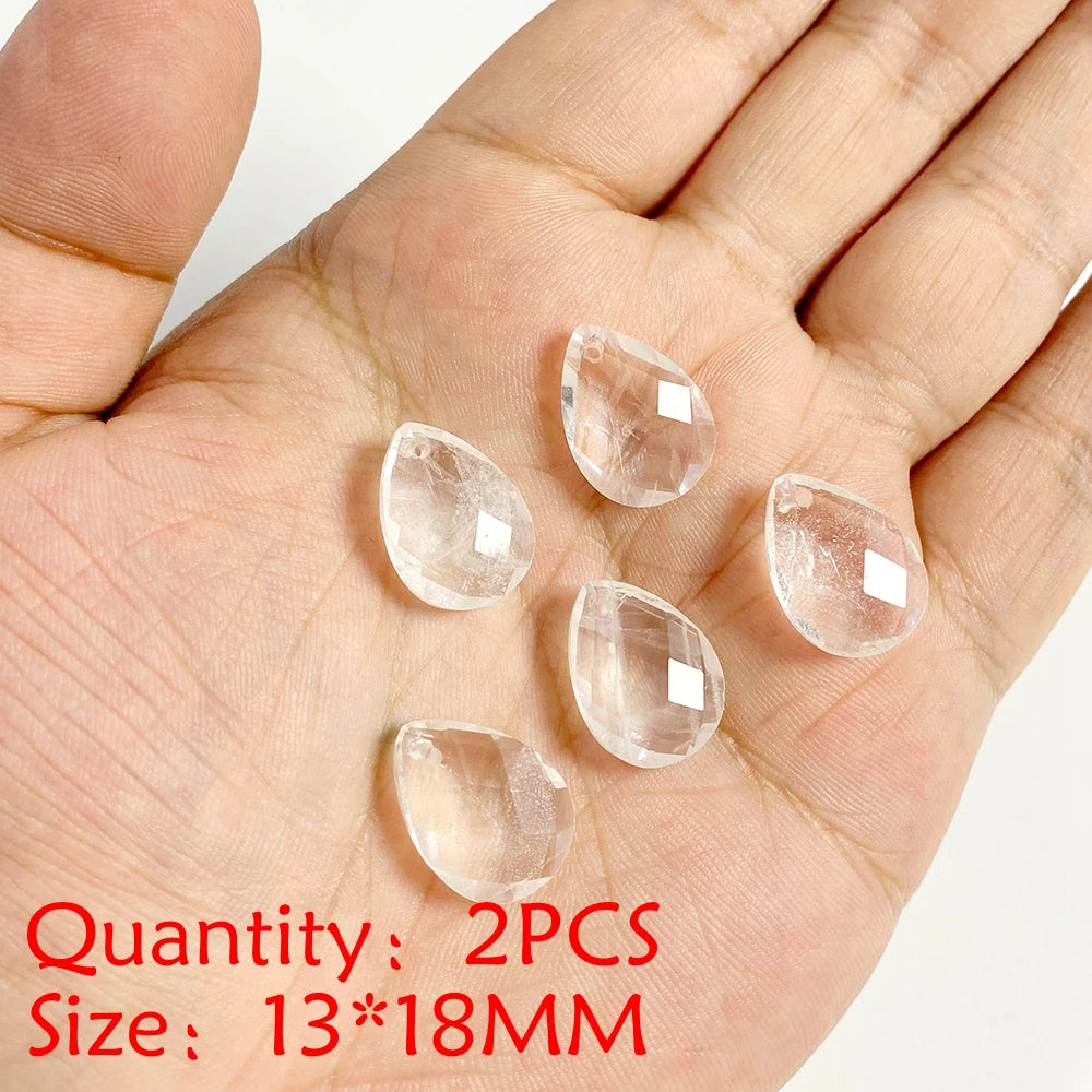 Crystal Quartz Iced Pendant — DIY Craft Set
