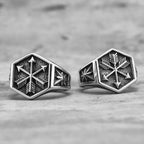 Arrow of Eros Stainless Steel Mens Rings Unique Charm Punk for Couple Male Boyfriend Biker Jewelry Creativity Gift