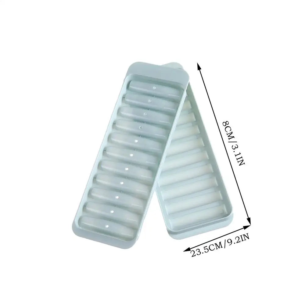 Small Ice Bars Maker With Lid Ice Tray Summer Iced Beverage Making Tools For Wine Juice Fruit Family Chilled Drink