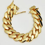 Stainless Steel Cuban Bracelet Miami Heavy 10-22MM