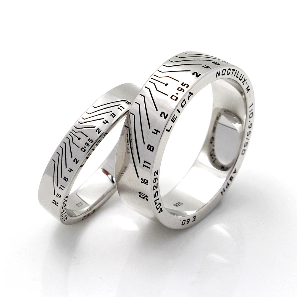 Camera Lens Ring — 925 Silver