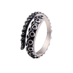 Pirate Skull Octopus Ring — Stainless Steel