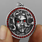 Medusa Steel Pendant Norse Mythology 316L