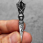 Exorcism Scepter Pendant — Stainless Steel