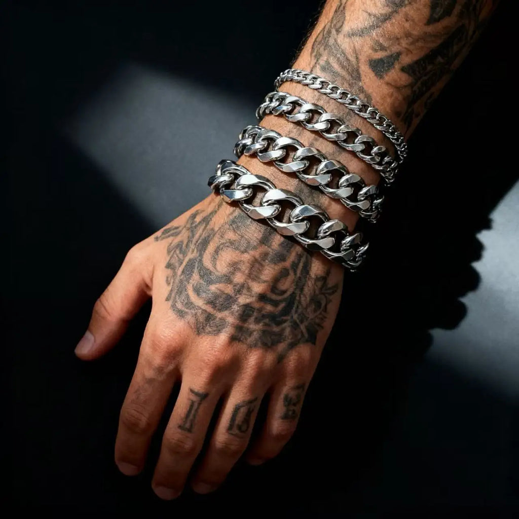 Cuban Chain Bracelet 15mm — Stainless Steel