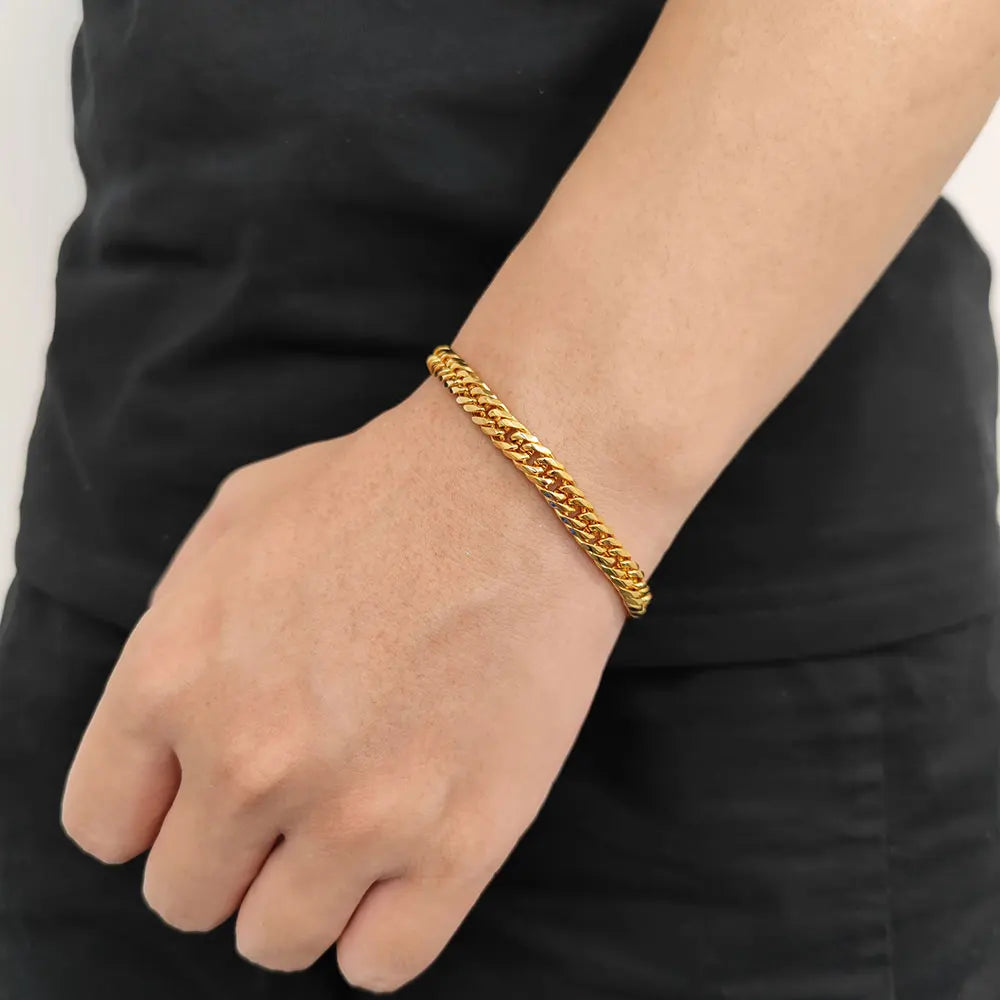 Cuban Chain Bracelet Stainless Steel Miami