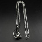Cat Steel Pendant 316L Sphinx Gothic