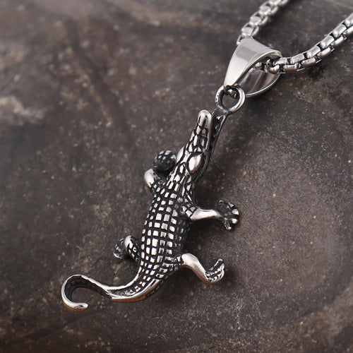 Crocodile Stainless Steel Necklace
