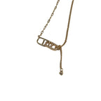 Pig Nose 18K Gold Collarbone Chain — Gold