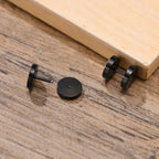 Wolf Stud Earrings — Stainless Steel