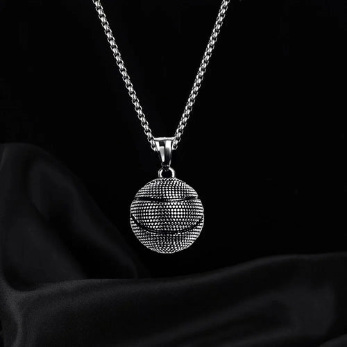 Basketball Steel Pendant Dark Street Punk