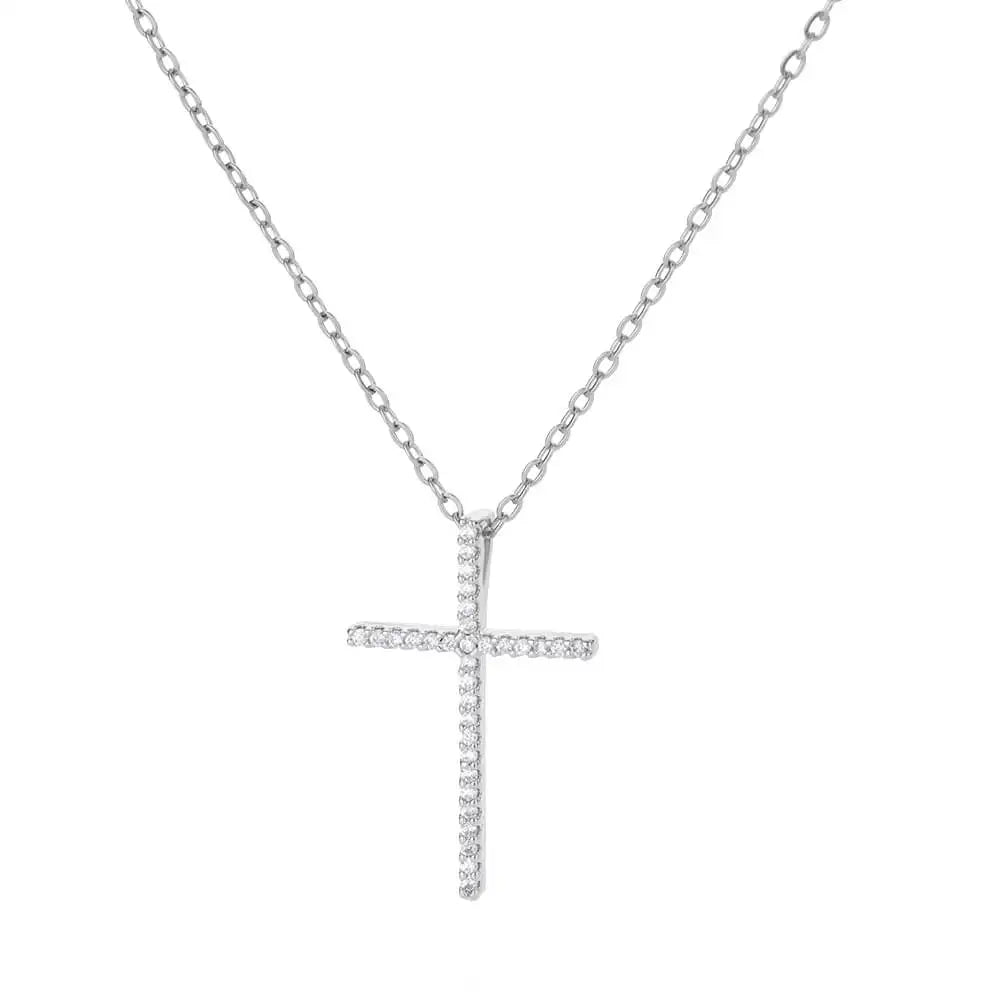 Stainless Steel Tree of Life Cross Necklaces for Women Gold Color Chain Necklace Aesthetic Collar Jewelry Accessories Gift