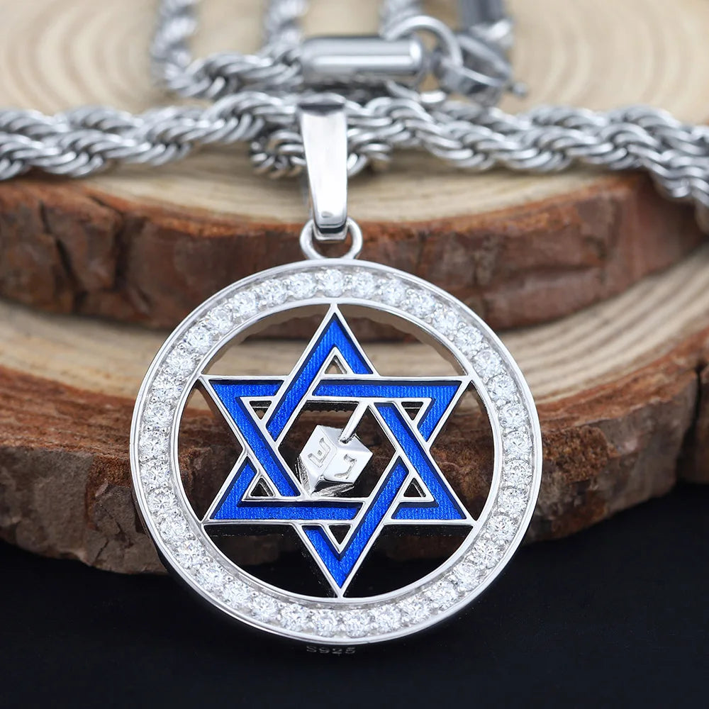 Star of David Pendant — 925 Silver