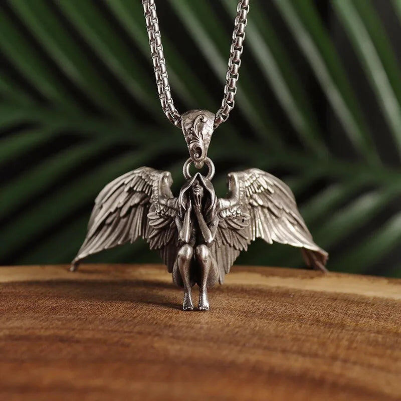 Seraph Angel Pendant Necklace
