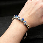 Rope Ceramic Bead Bracelet — Stainless Steel