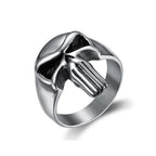 Punisher Skull Biker Ring — Stainless Steel