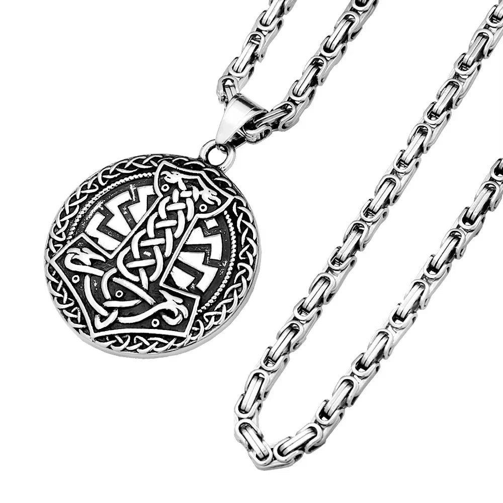 Scorpion Pendant Necklace — Stainless Steel
