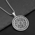 Witchcraft Pentagram Pendant Necklace — Stainless Steel