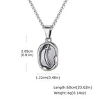 Islamic Sword Pendant Necklace — Stainless Steel
