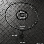3PCS Cross Necklace Bracelet Ring Set — Two-Tone