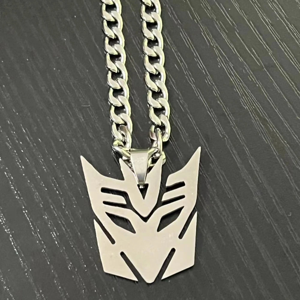 Steel Pendant Anime Movies Autobots Sign