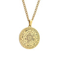 Steel Pendant Coin Solomon Religion